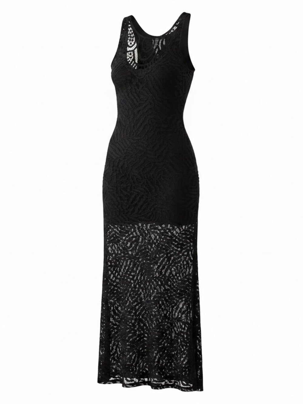 SKY Macrame & Bead Lace Maxi
